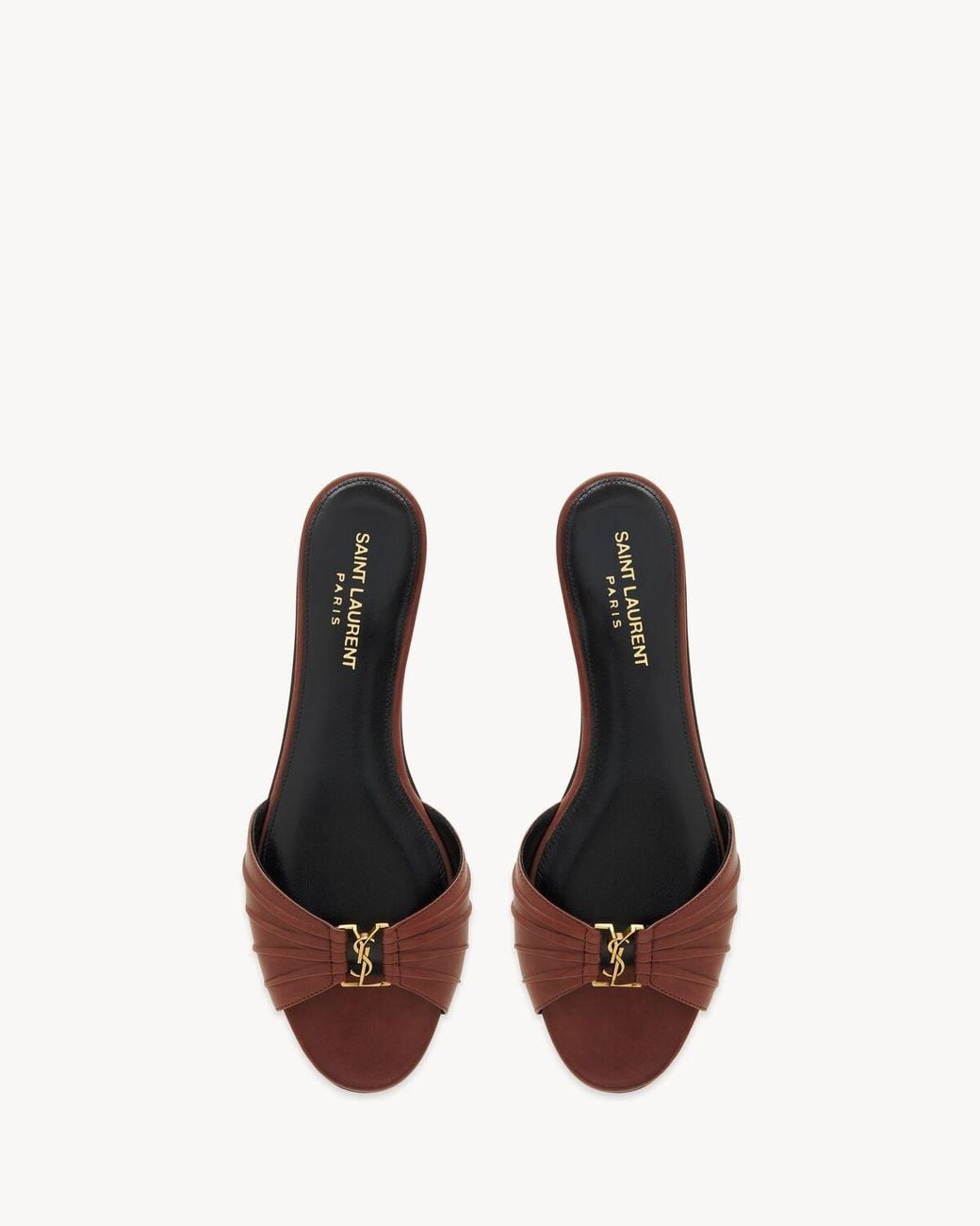 Saint Laurent Multicolor Babylone Slides
