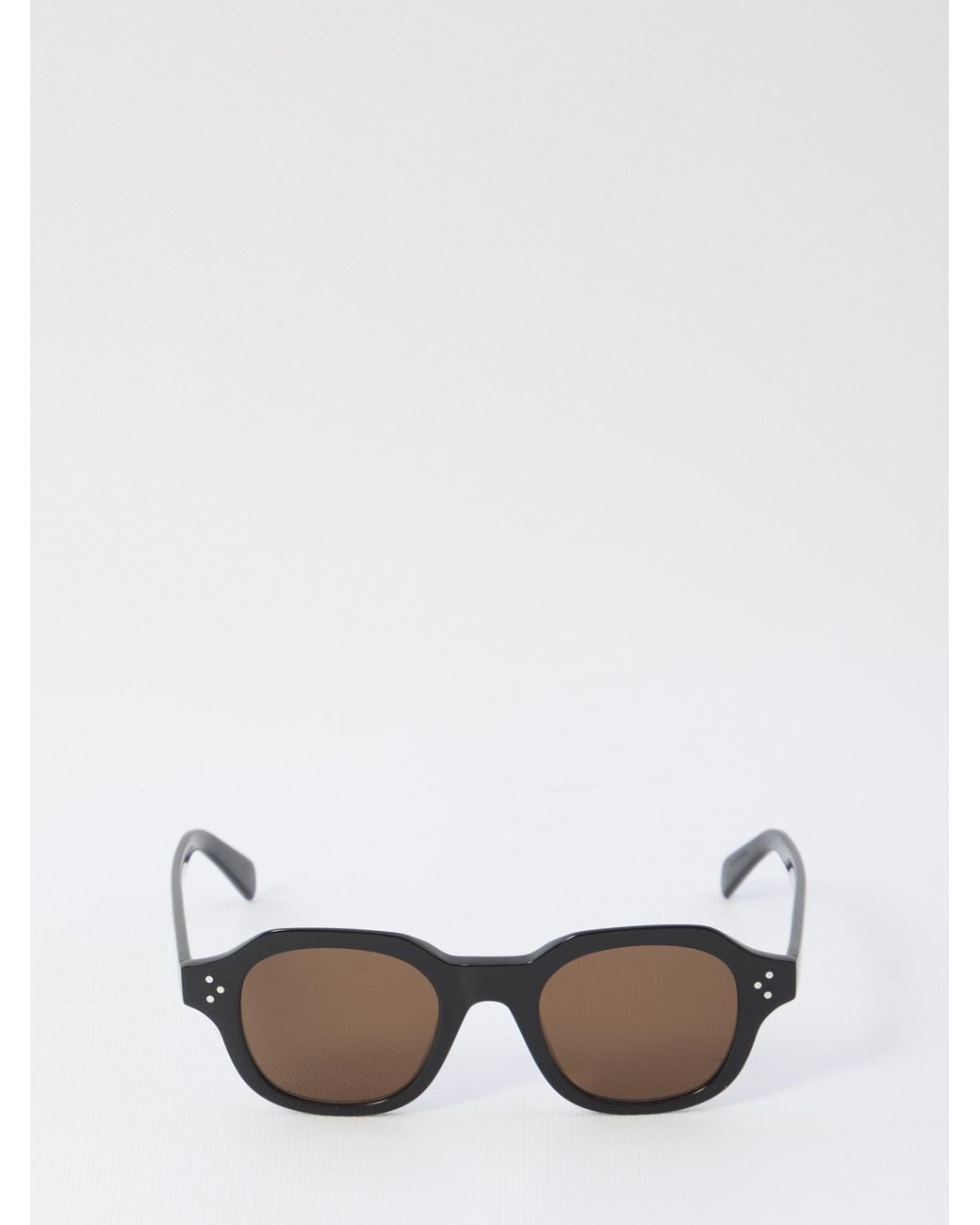 Céline White Frame 60 Sunglasses for men