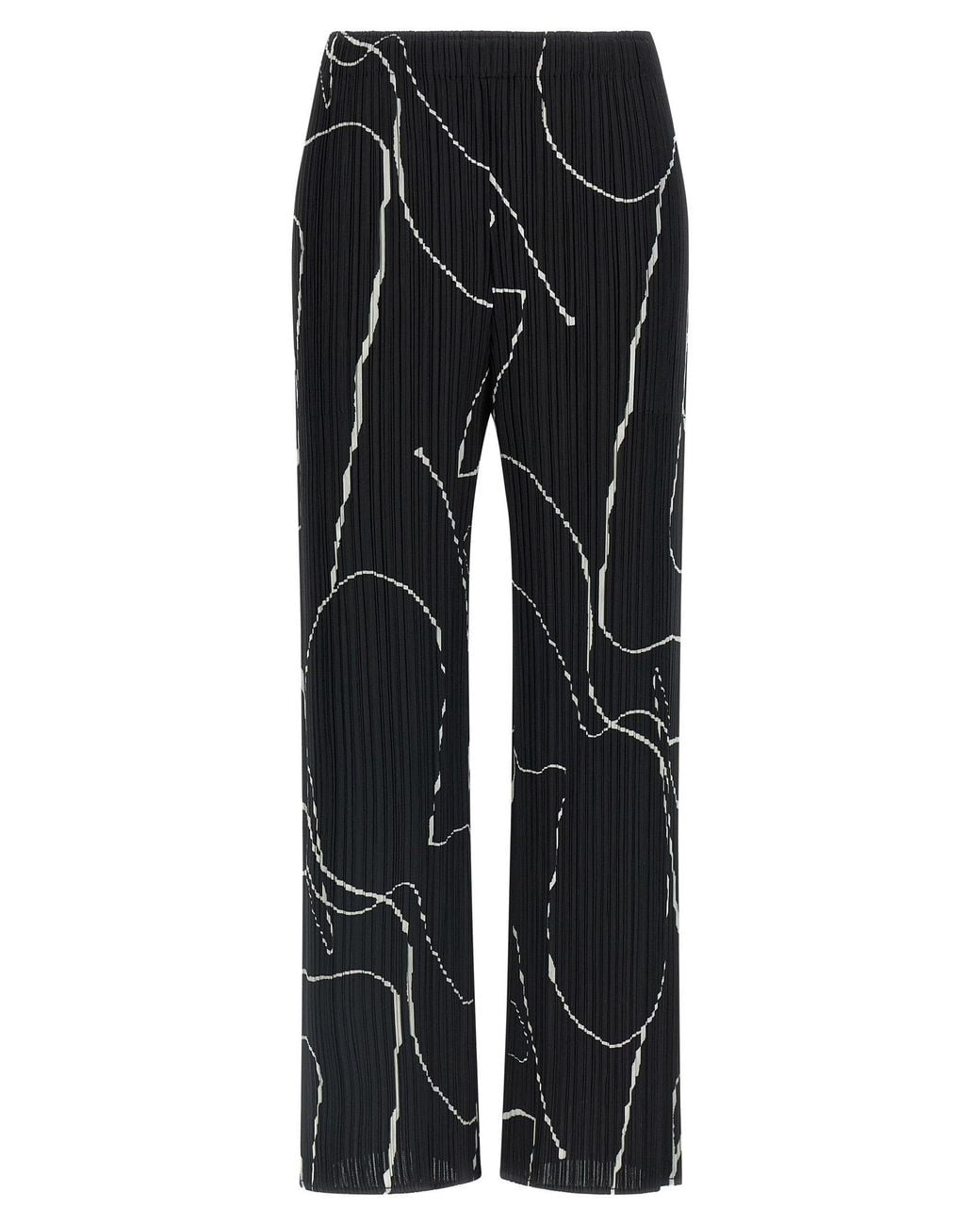 PLEATS PLEASE ISSEY MIYAKE PAUSE パンツ(黒) Pleats Please Issey Miyake 'Pause' Pants in Black | Lyst