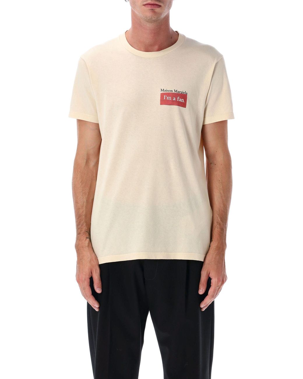 Maison Margiela Overdyed Cotton I M A Fan T-Shirt for Men | Lyst