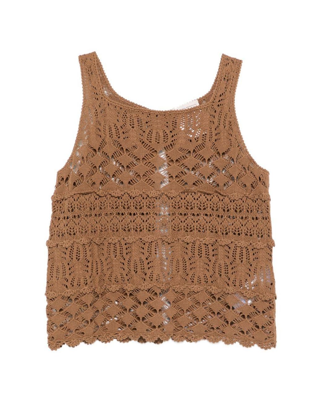 Semicouture Brown Top