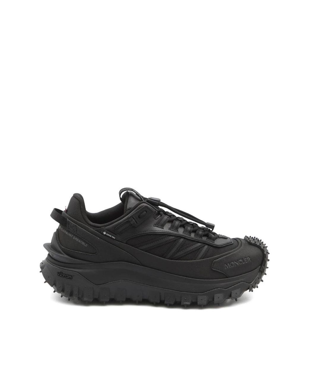 Moncler Black Trailgrip Gtx Low Sneakers for men