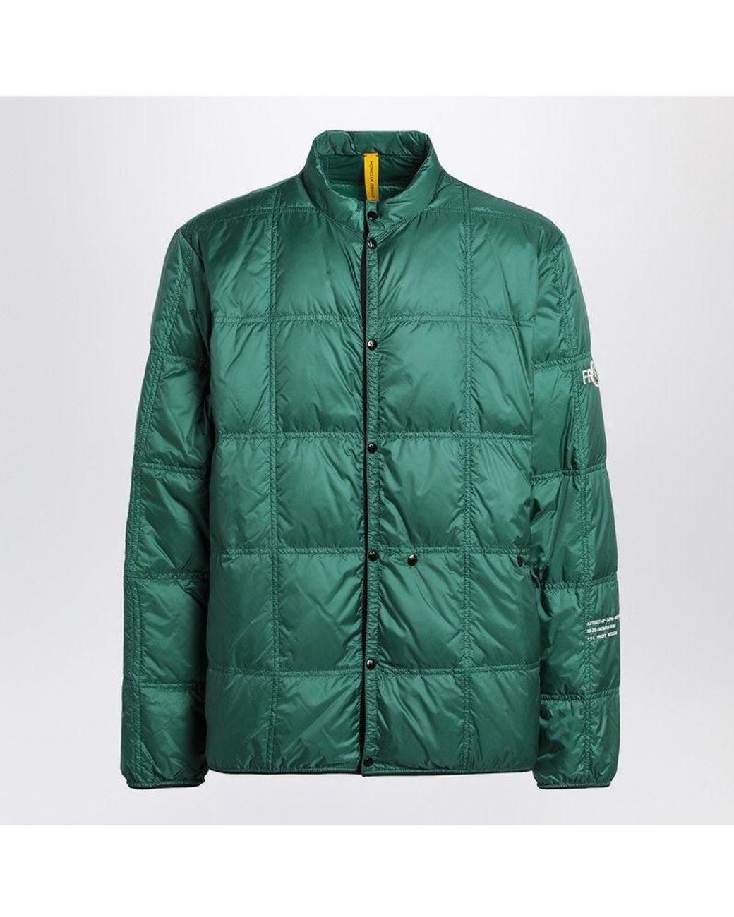Moncler Genius Green Quilted Jacket For for men