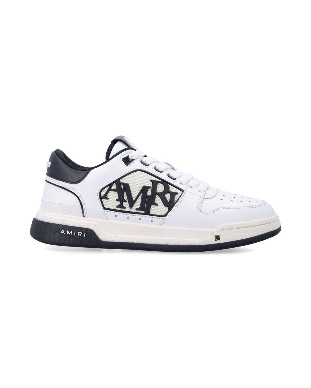 Amiri White Classic Low Leather Sneakers for men