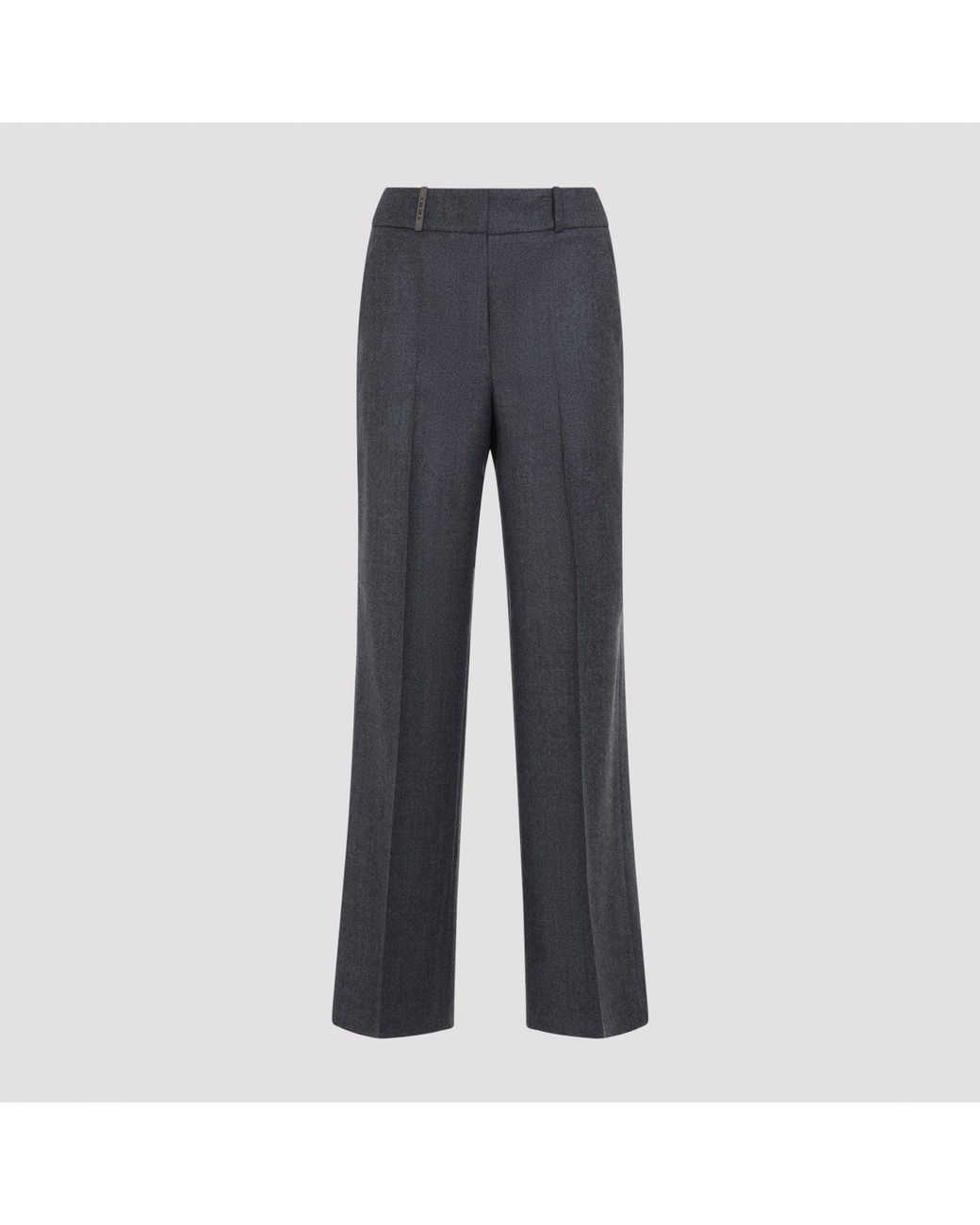 Peserico Blue Regular Pants