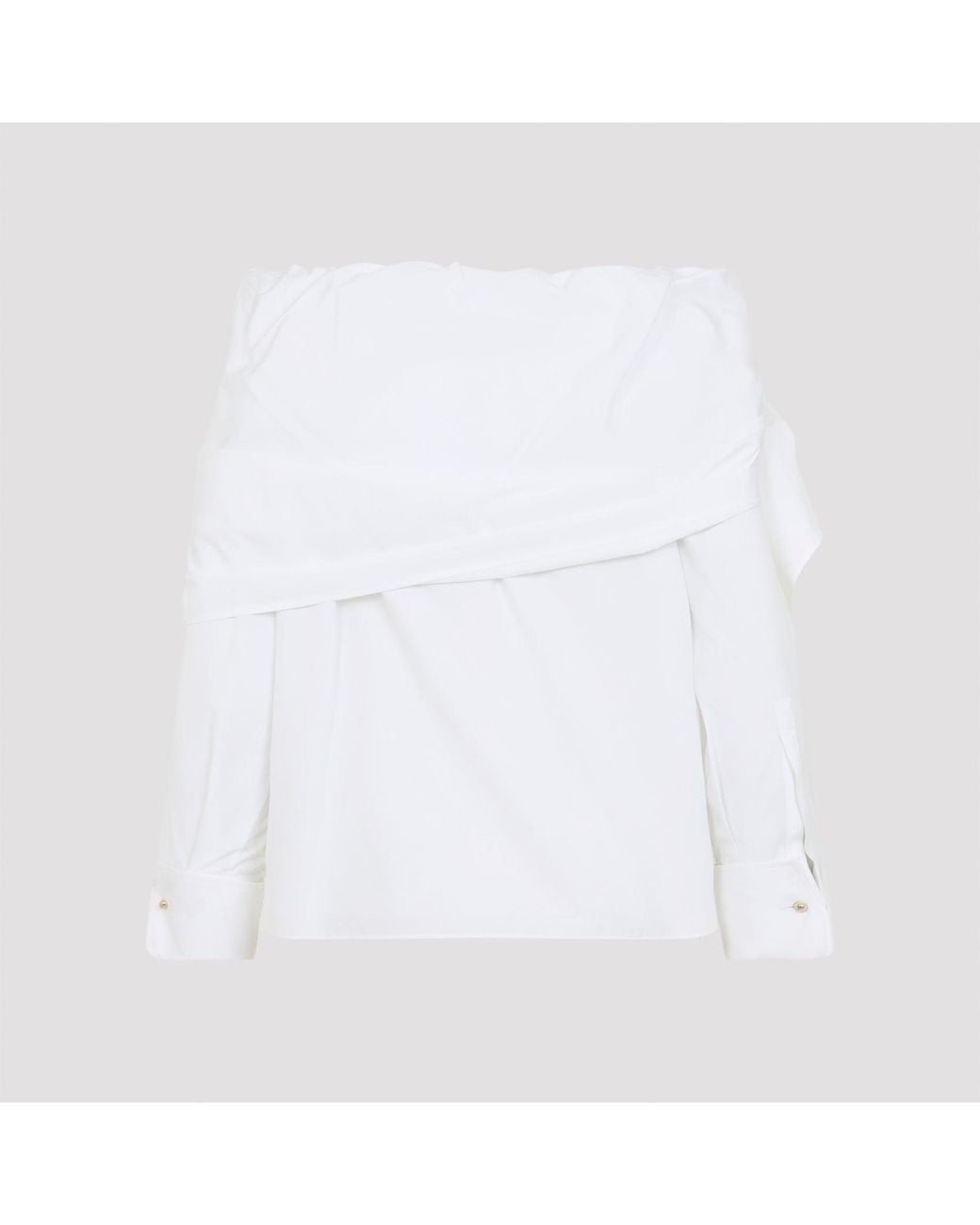 Max Mara White Curvone Shirt