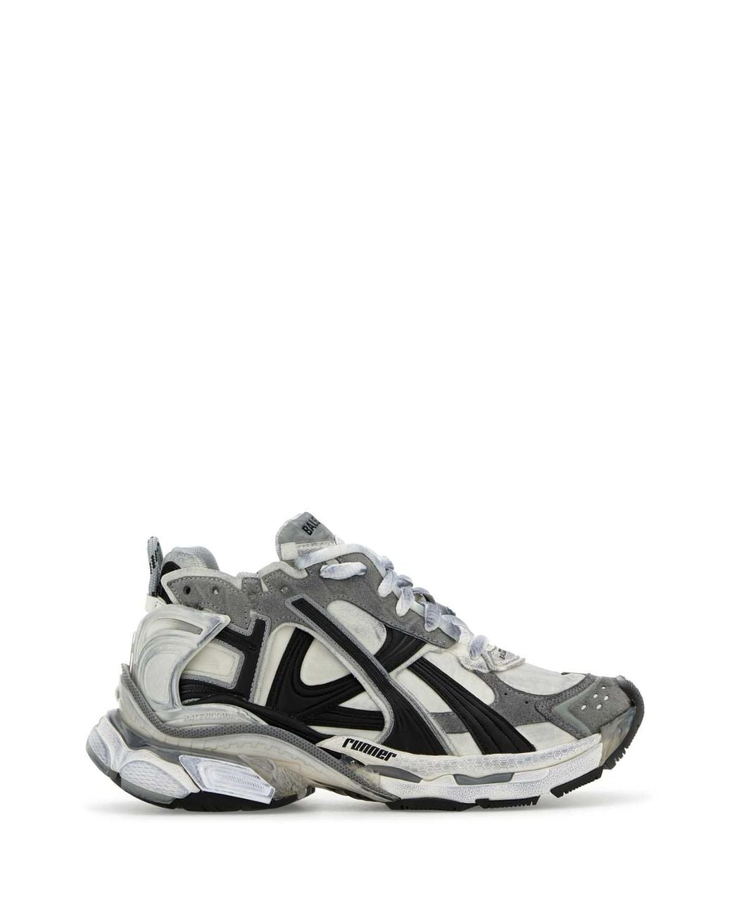 Balenciaga White Runner Gradient Snekaers