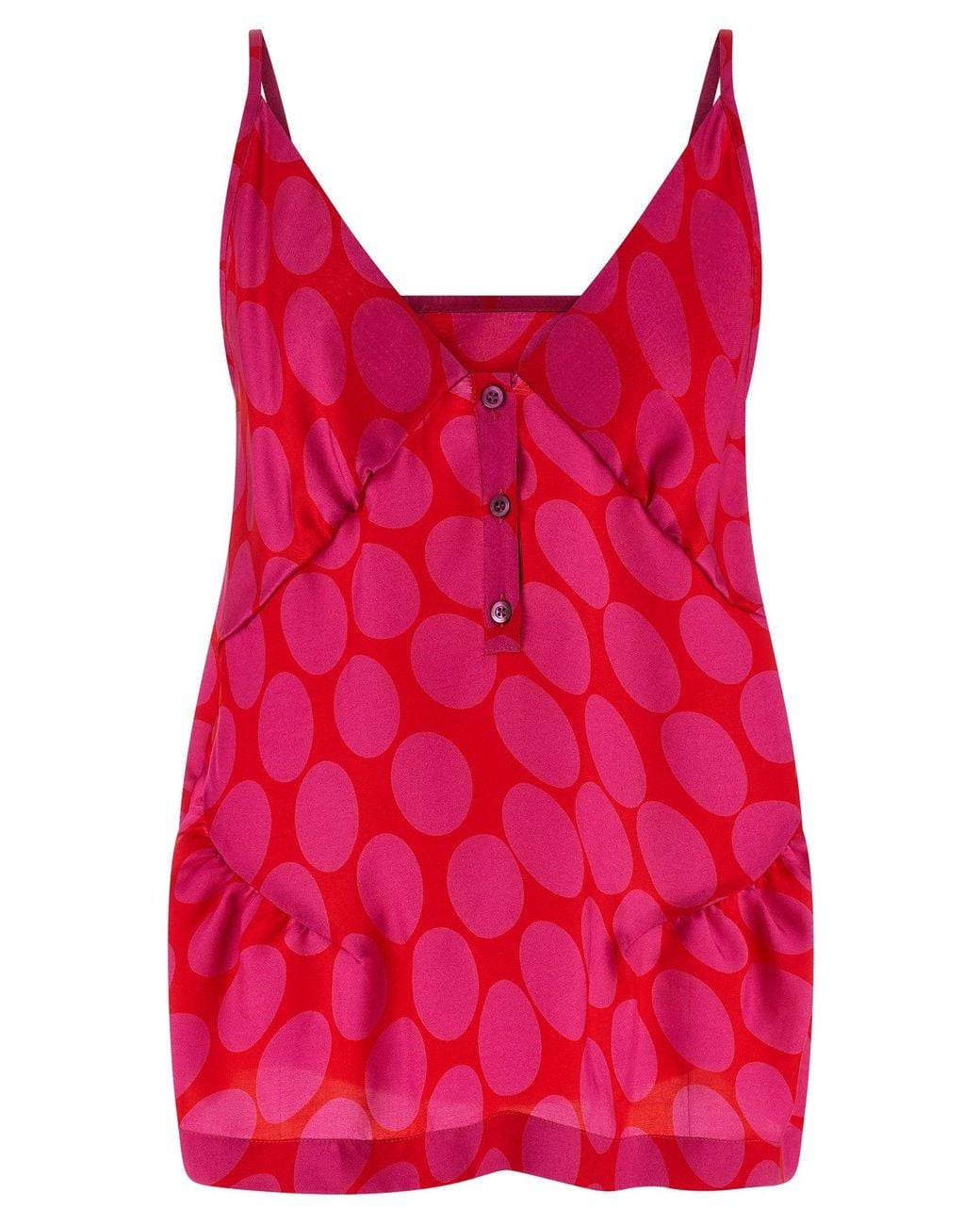 Dries Van Noten Red Caliya Tunic