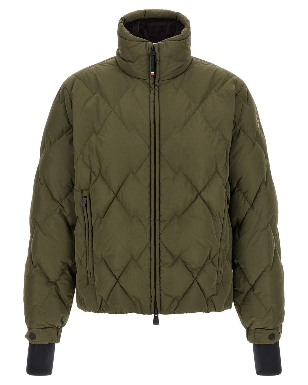 Moncler Green 'Bramans' Down Jacket