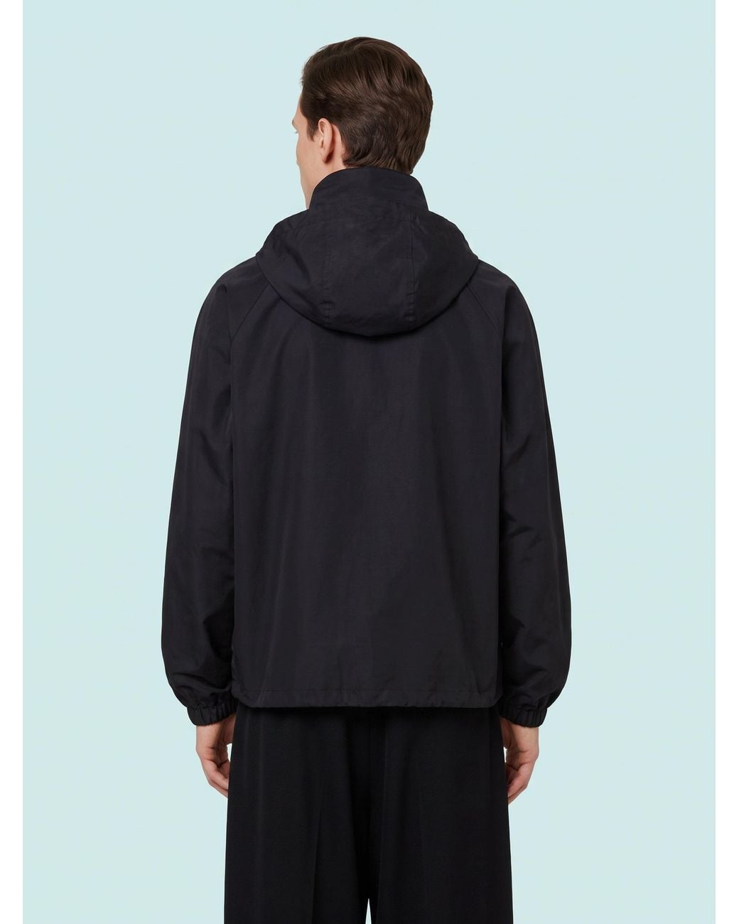 Gucci Gray Compact Cotton Jacket With Zip for men