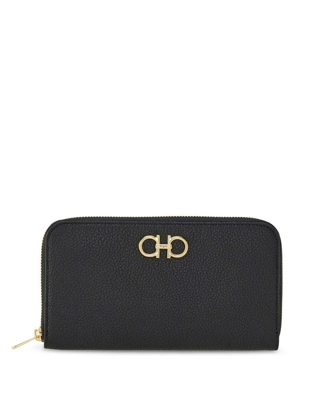 Ferragamo Black Ferragamo Wallets