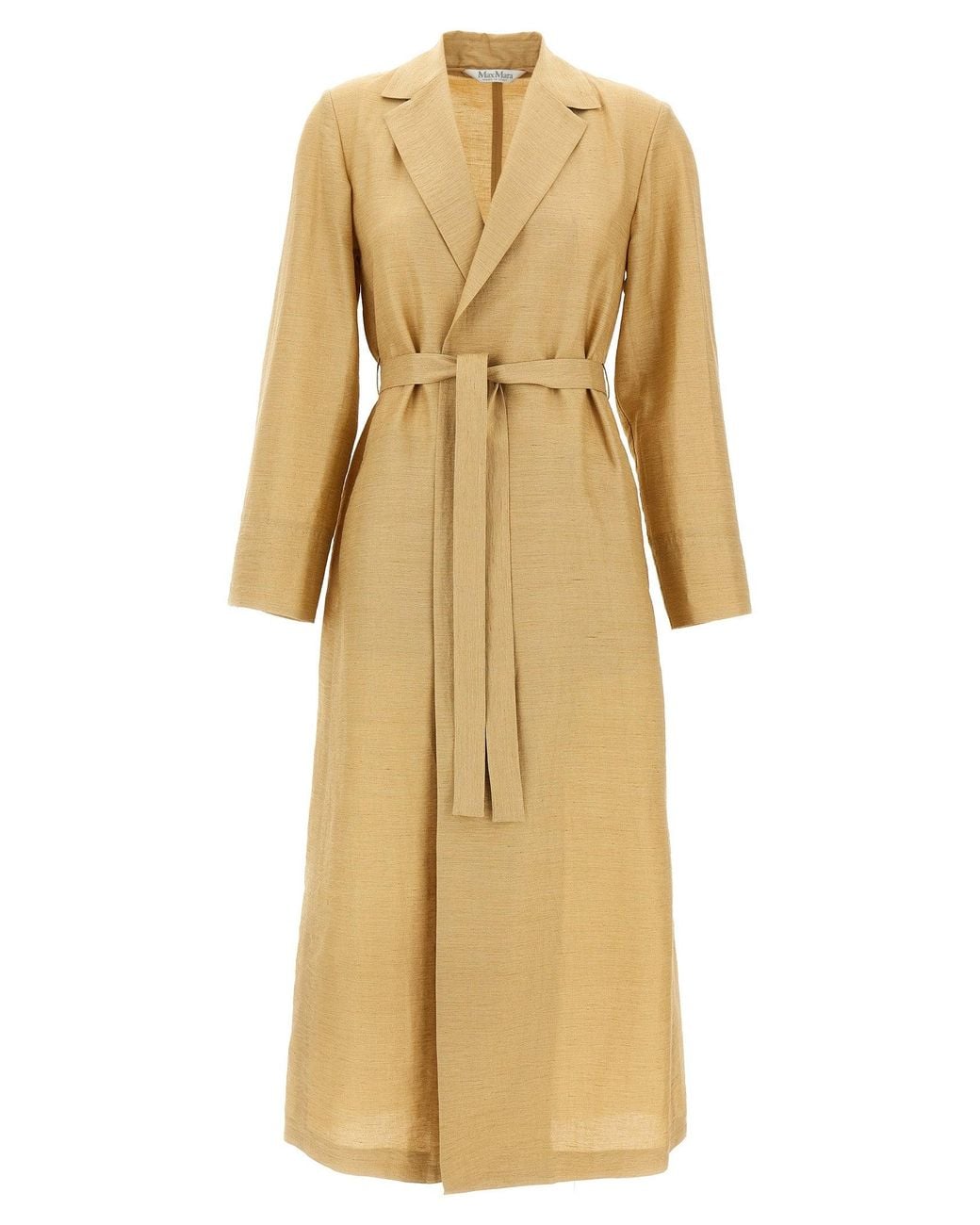 Max Mara Natural 'Meandro' Coat