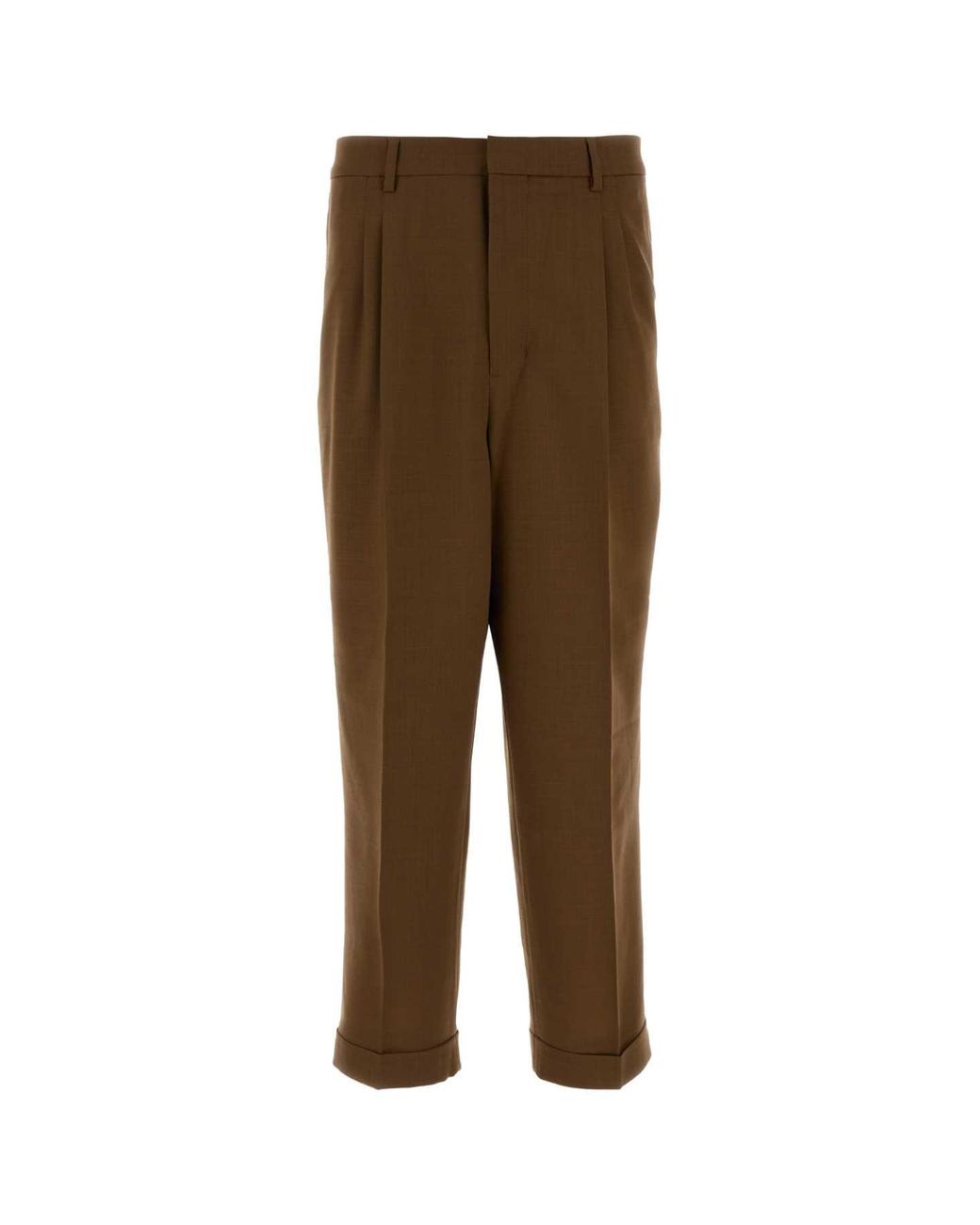 AMI Natural Flat Front Pant for men