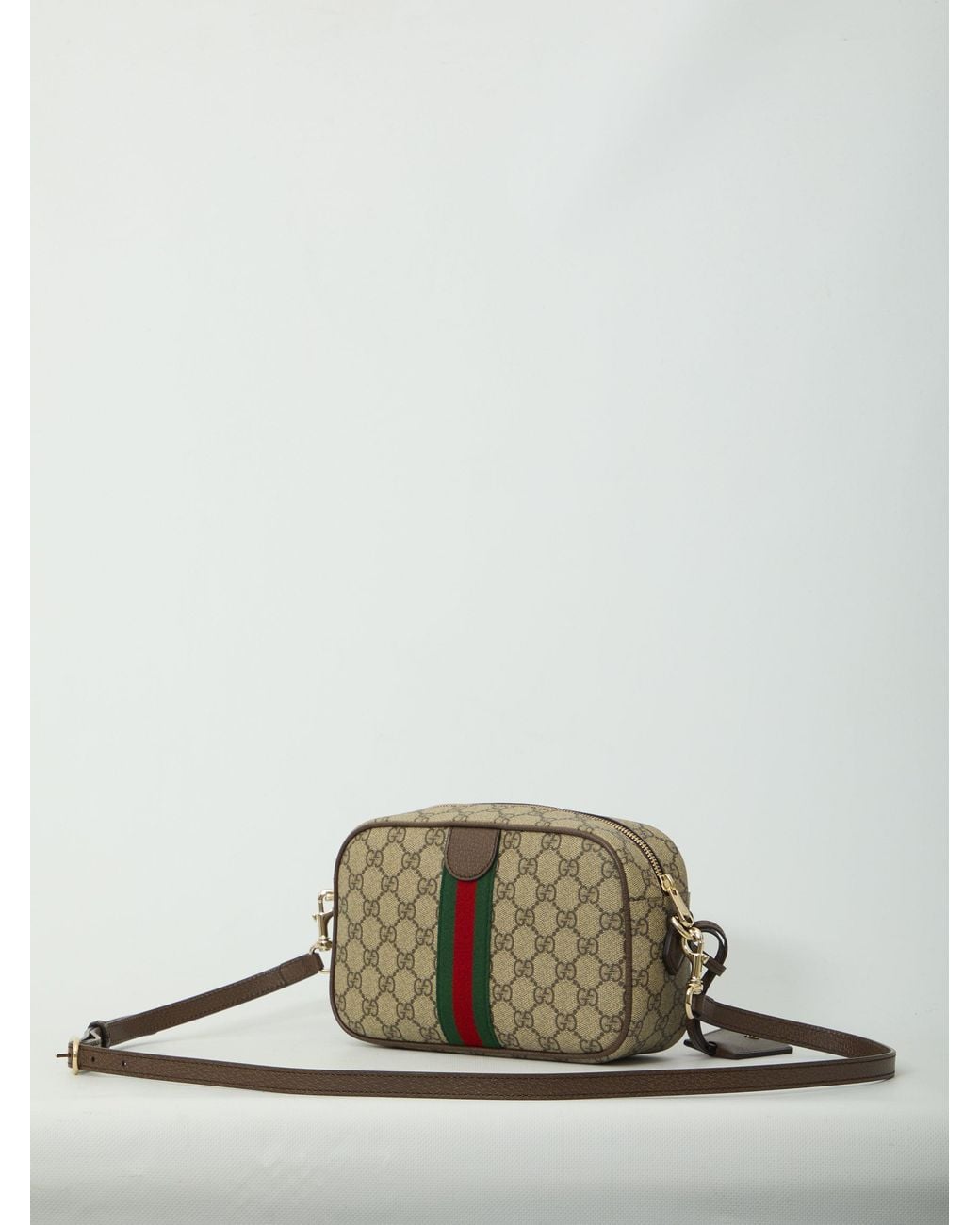 Gucci Green Small Ophidia Camera Bag