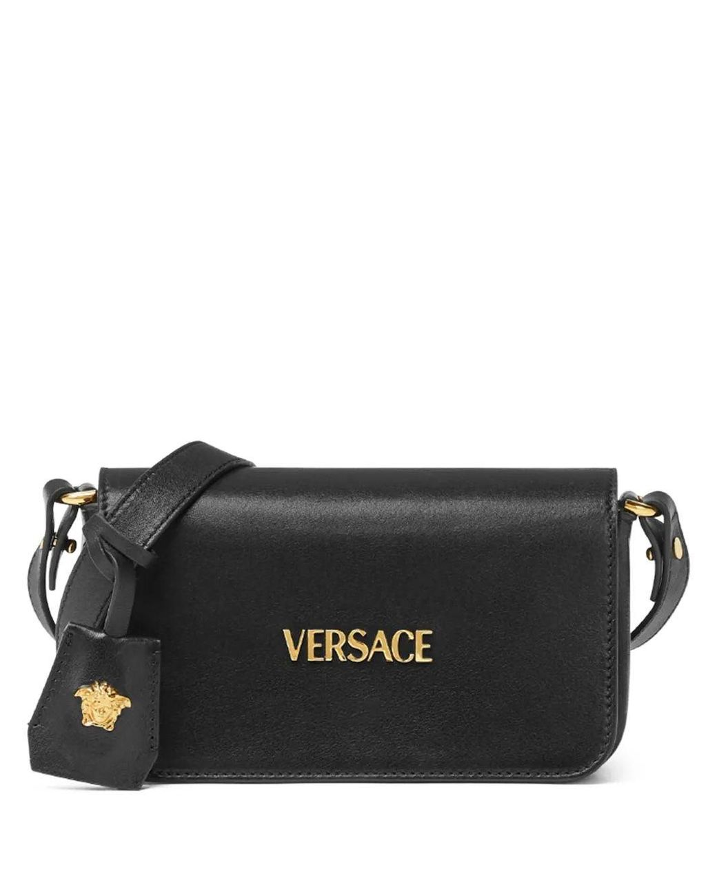 Versace Black Shoulder Bags