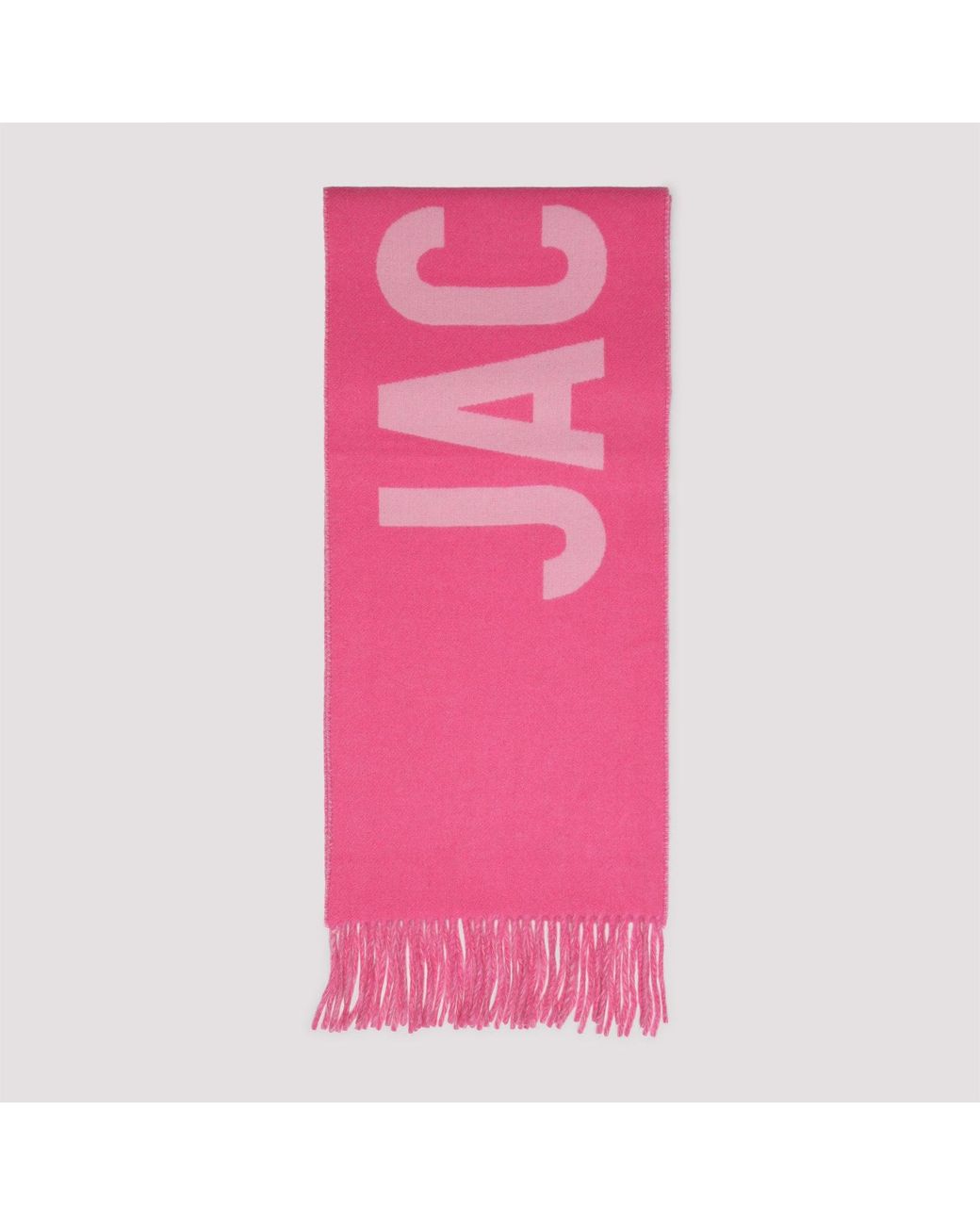 Jacquemus Pink Winter Scarves for men