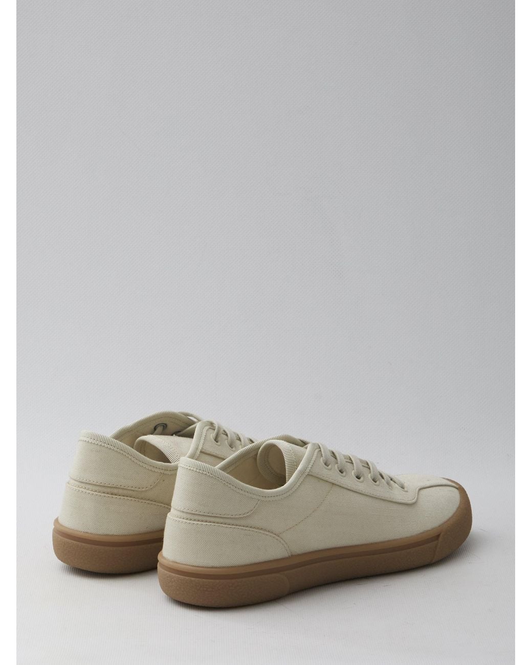 The Row Natural Canvas Sneakers