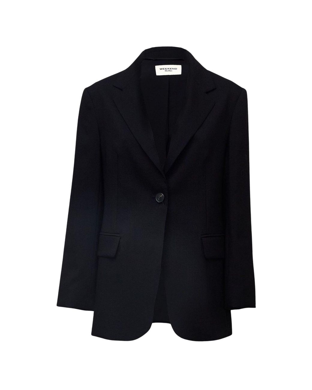 Weekend by Maxmara Blue Single-Breasted Blazer