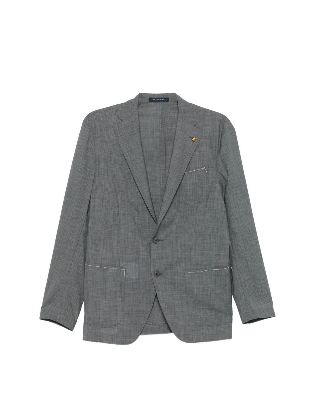 Latorre Gray 200 Virgin Wool Jacket for men