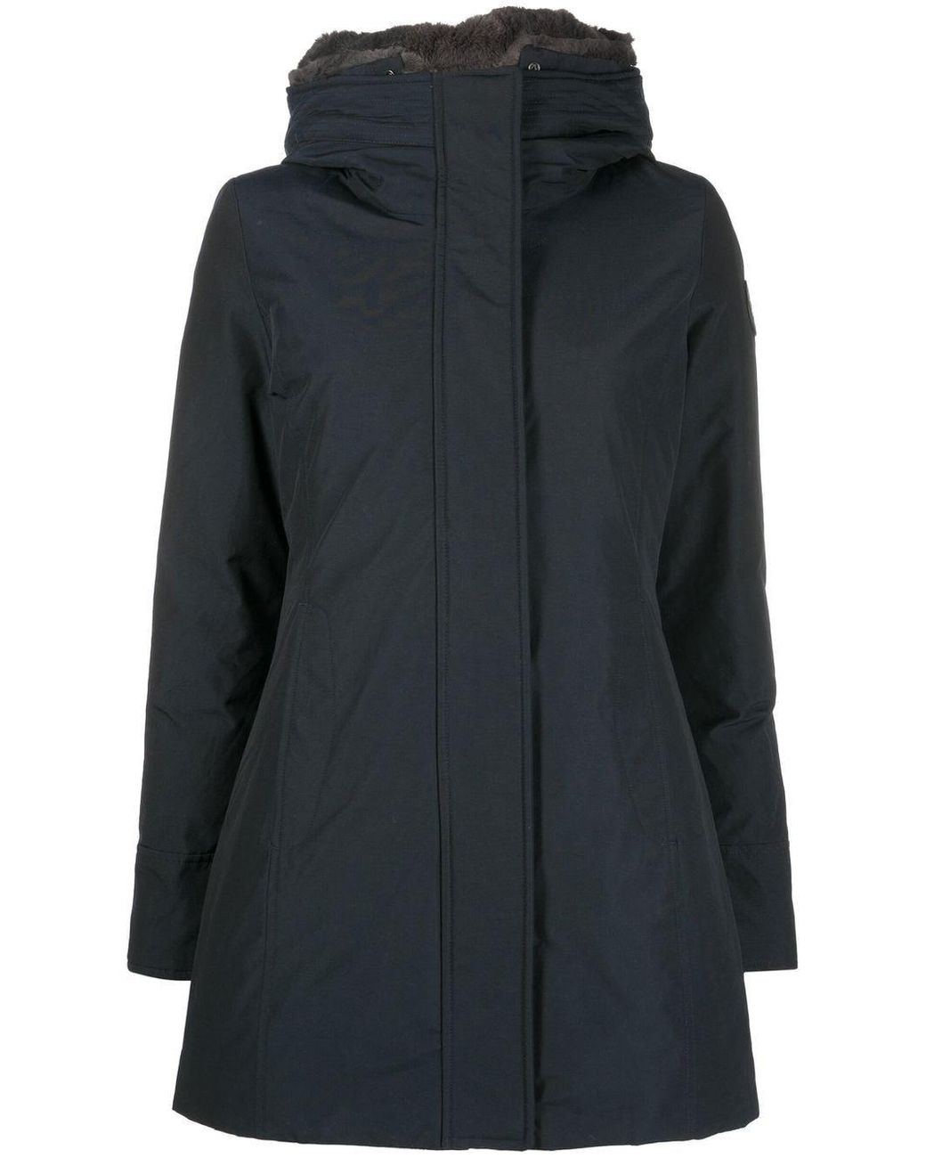 Woolrich Blue Boulder Parka Coat