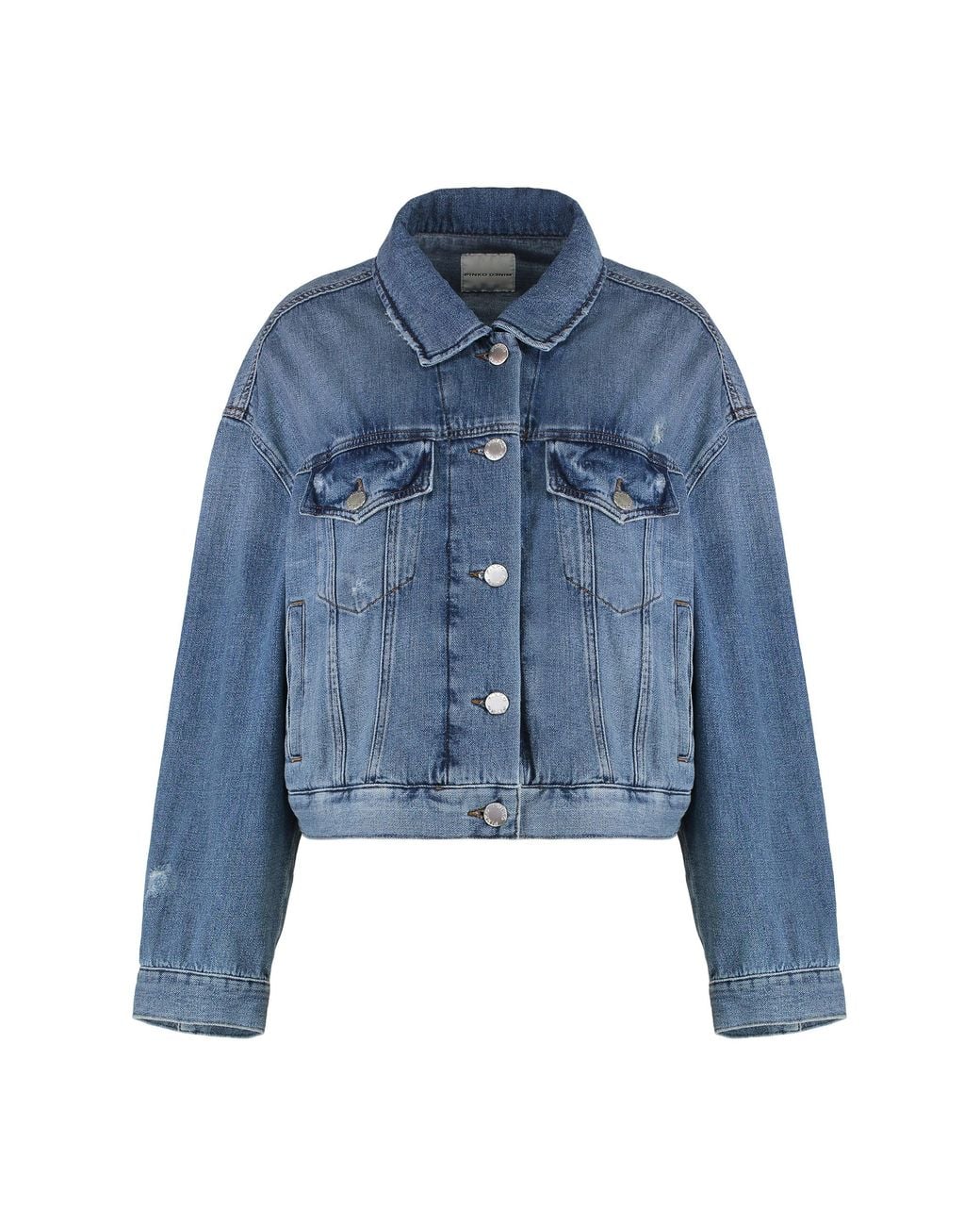 Pinko Blue Garbone Denim Jacket