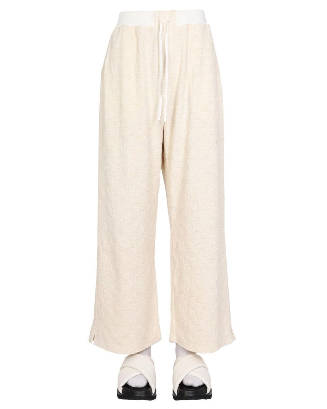 Ambush White Monogram Pants