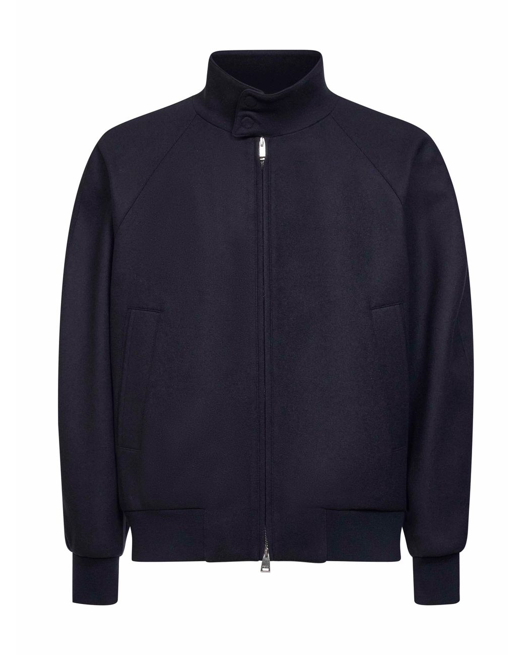 Fendi Blue Lightweight Cashmere Bomber Jacket for men