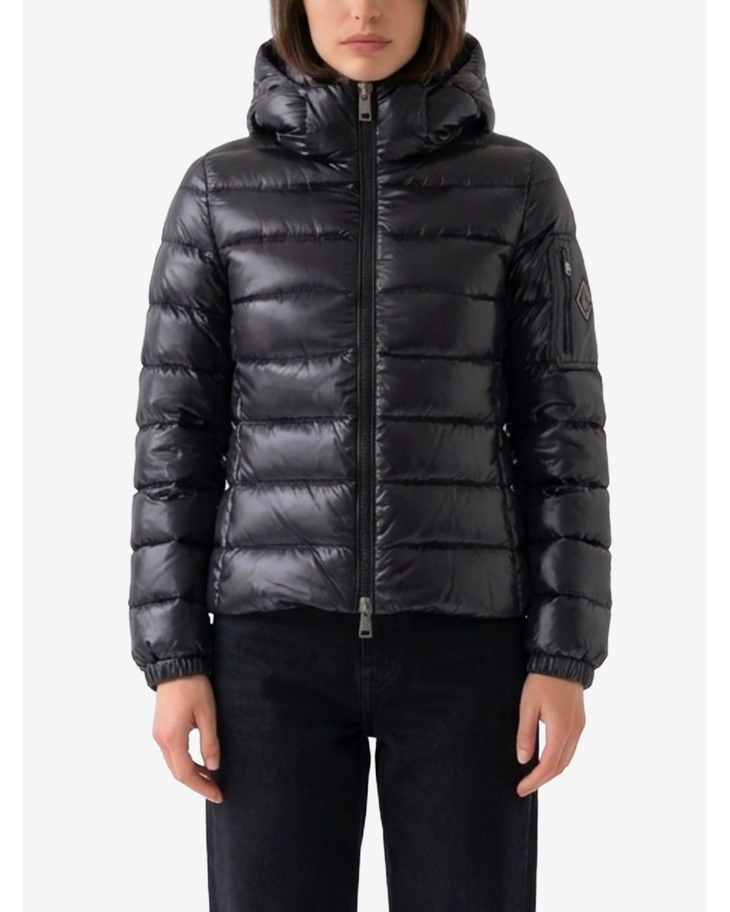 Herno Black Short Down Jacket