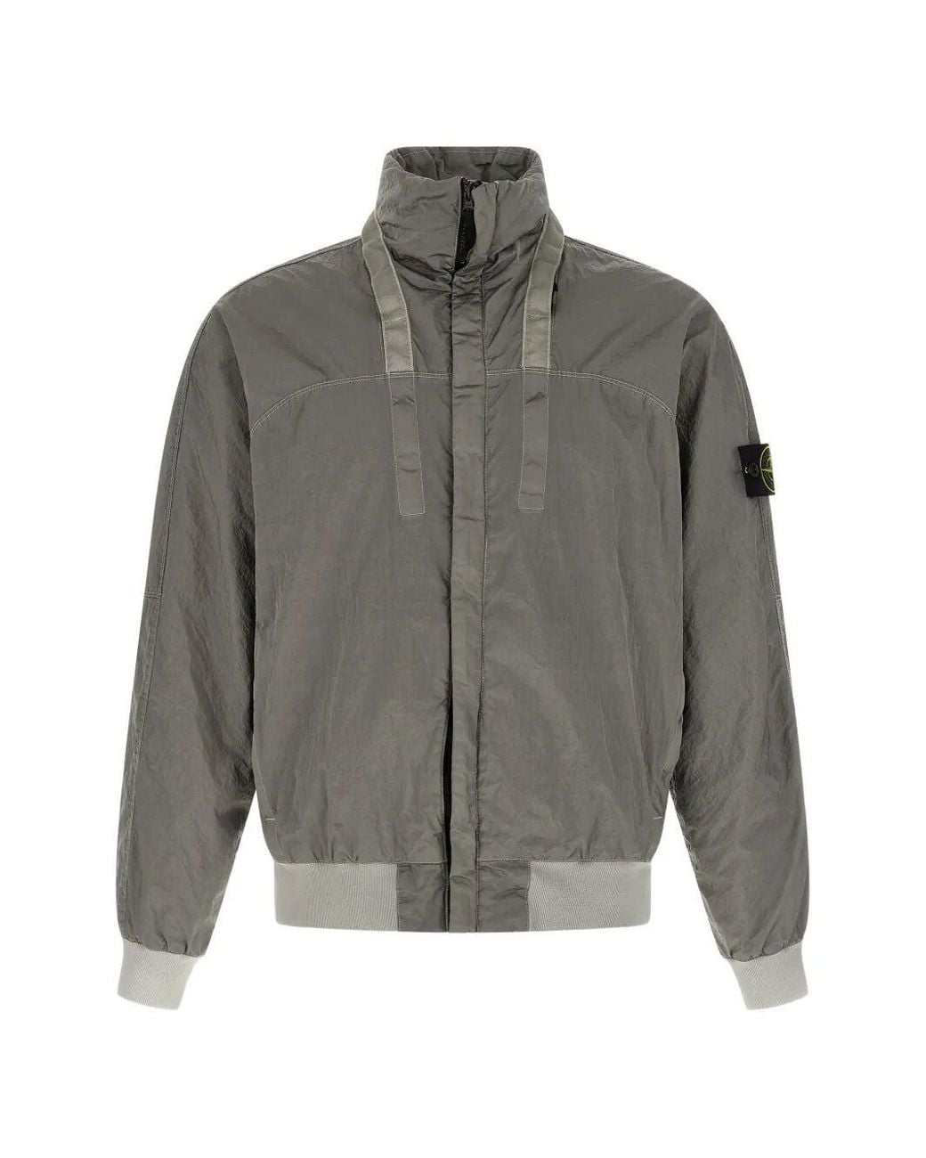 Stone Island Gray "Bomber" Jacket for men