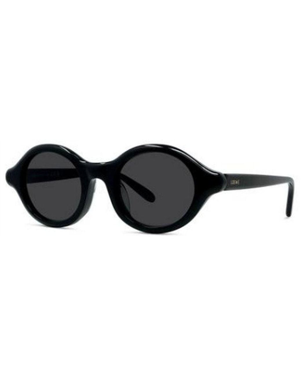 Loewe Black Epsilon Slim Acetate Sunglasses