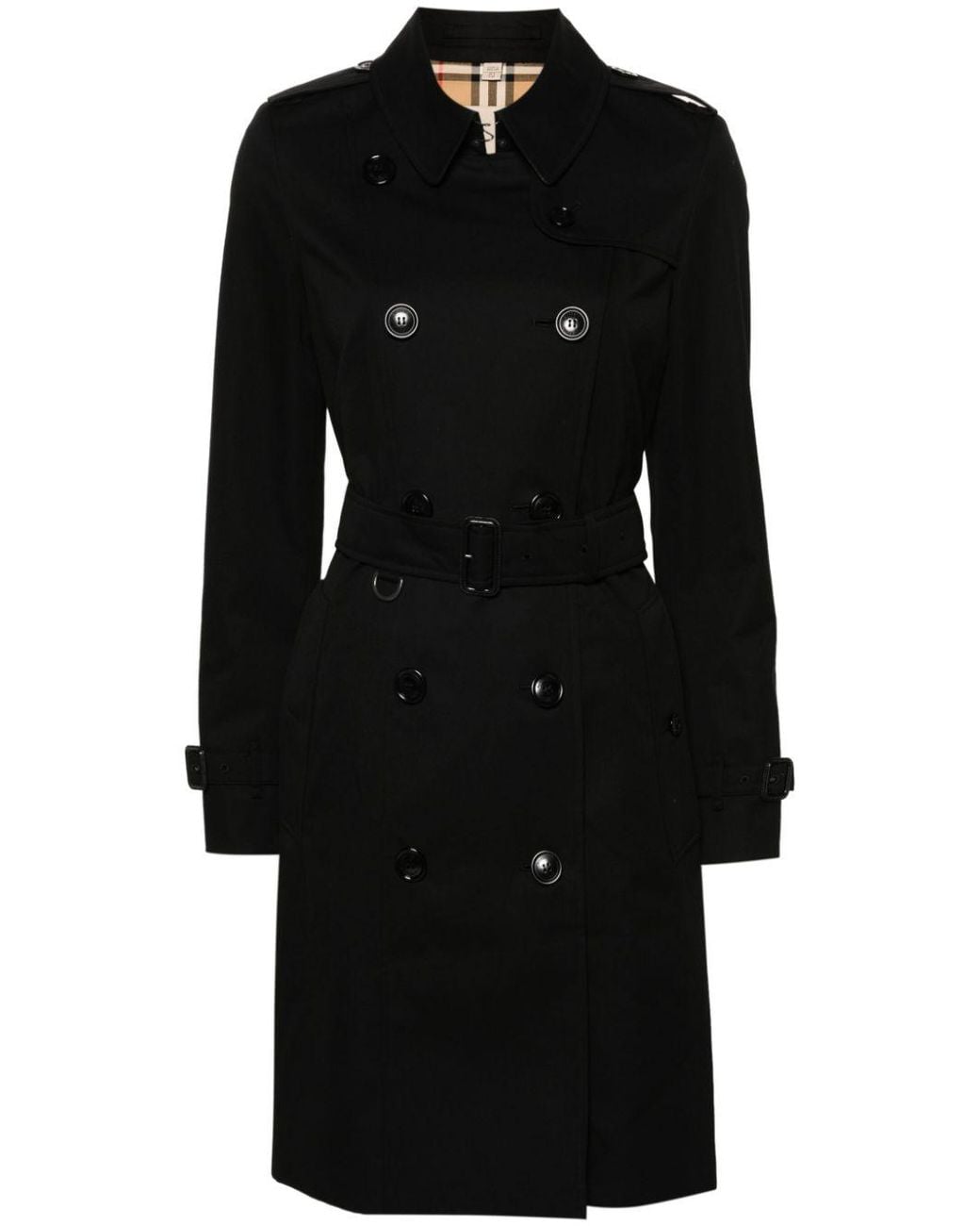 Burberry Black Trench Coats