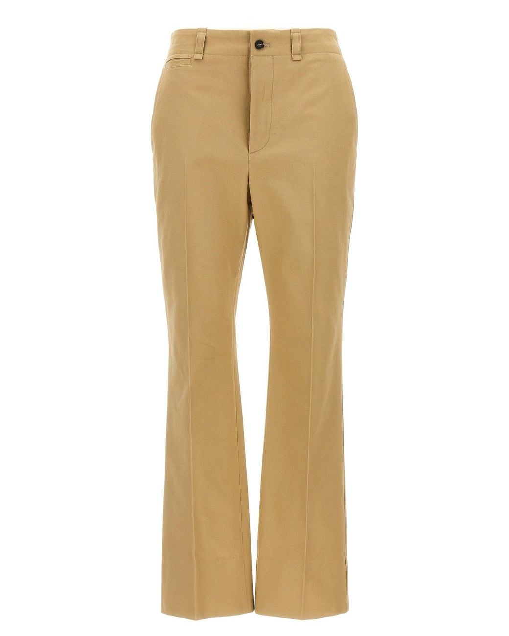 Saint Laurent Natural Drill Pants