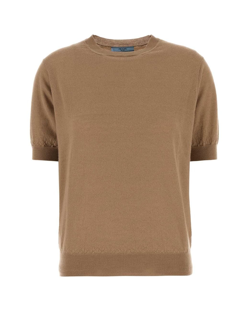 Prada Brown Camel Cashmere Sweater