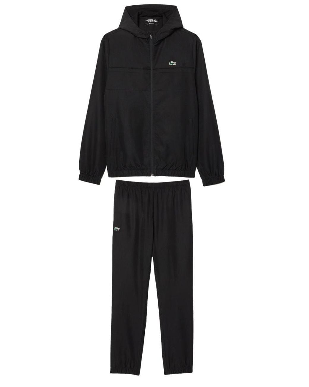lacoste-BLACK-Polyester-Track-