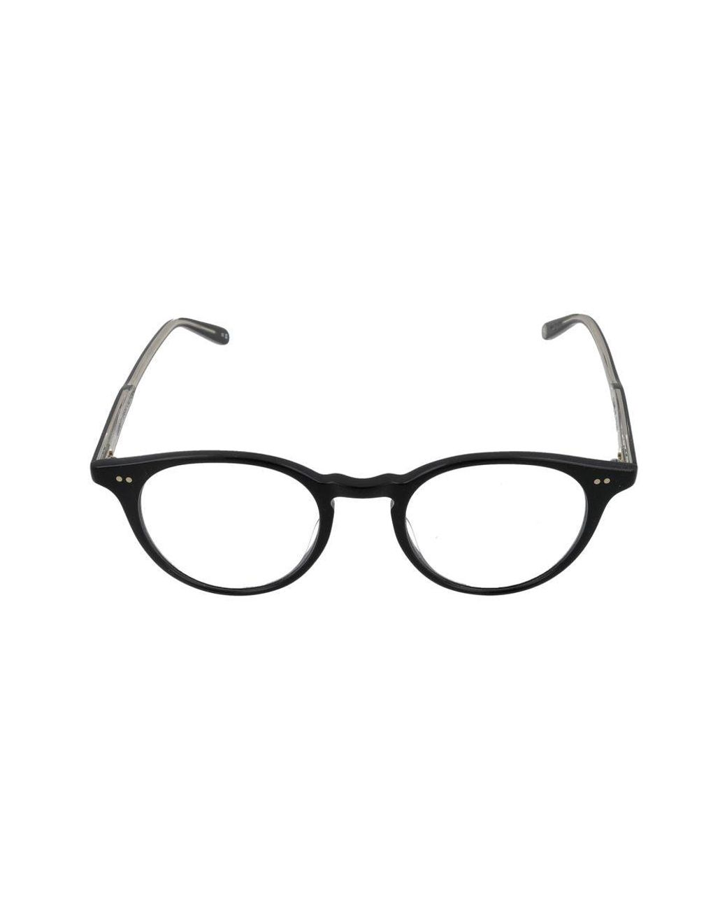 Garret Leight Black Optical Clune/1/1 for men