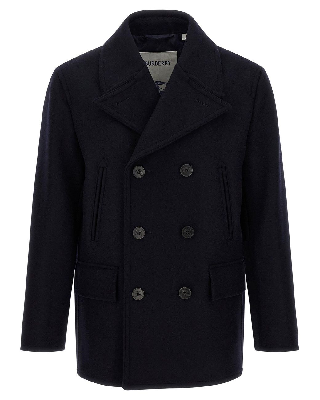Burberry Blue 'Shelborne' Coat for men