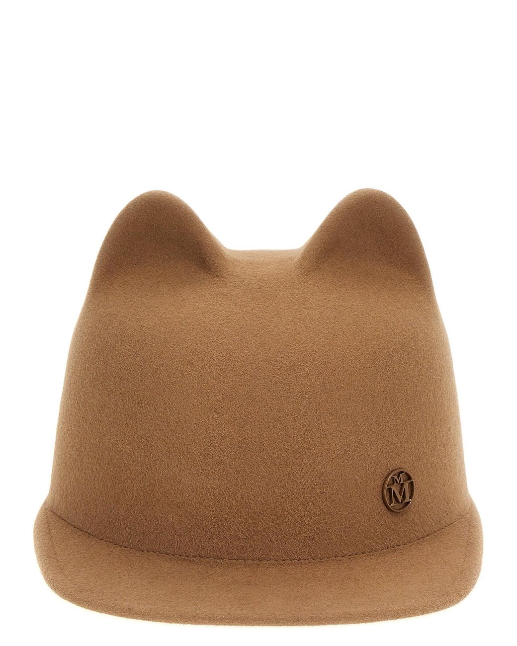 Maison Michel Brown 'Jamie' Hat