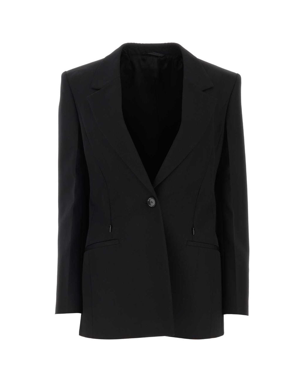 Givenchy Black Wool Blend Blazer