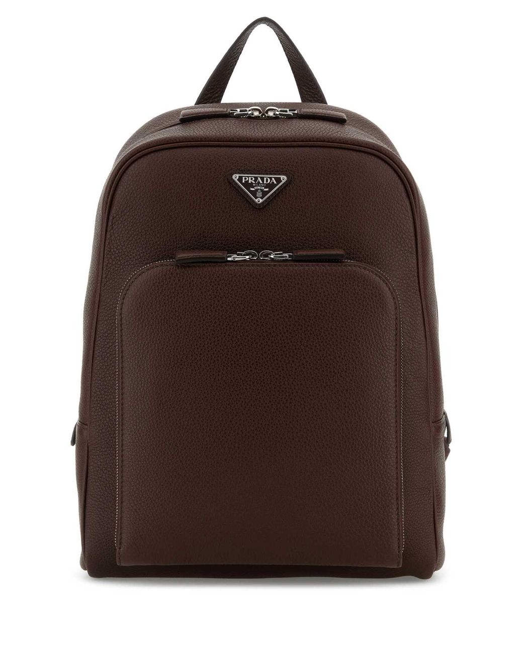 Prada Brown Backpacks for men
