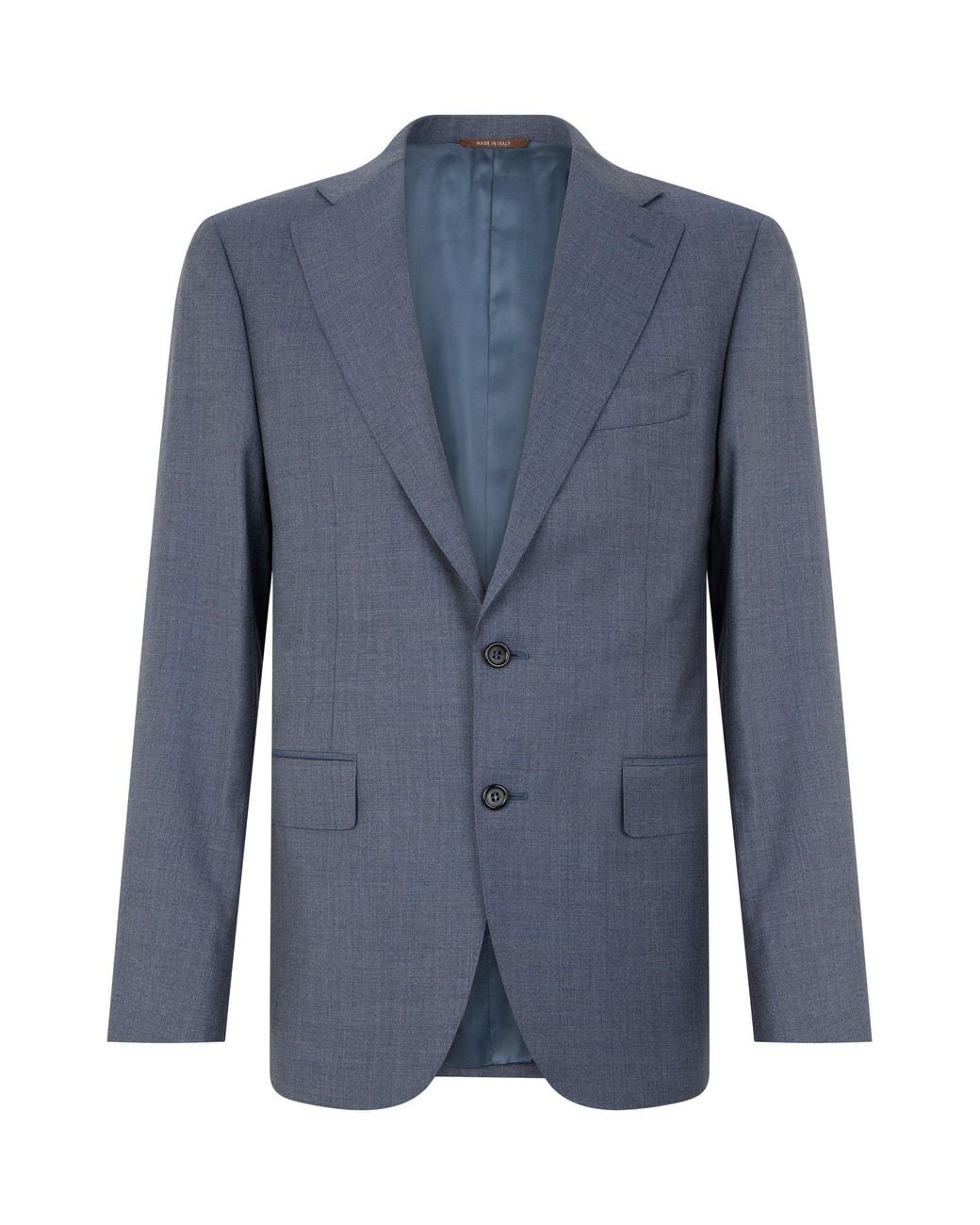 Canali Blue Single-Breasted Jacket for men
