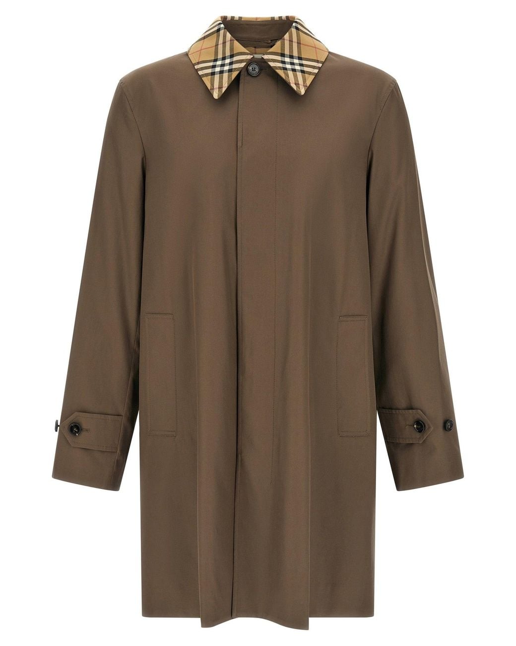 Burberry Brown 'Tottenham' Car Coat