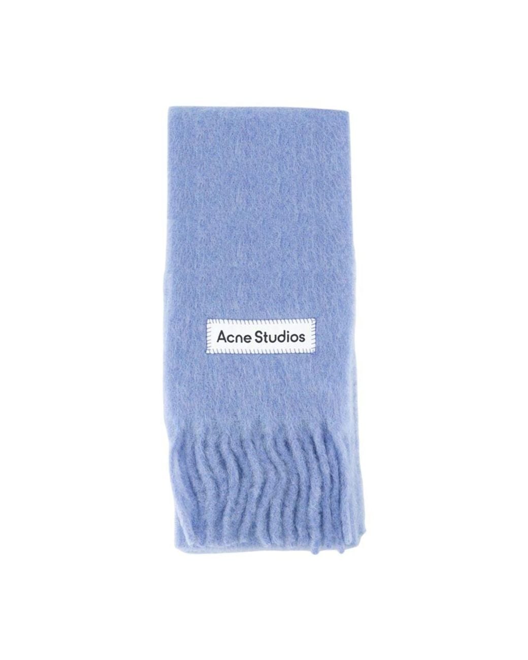 Acne Blue Winter Scarves