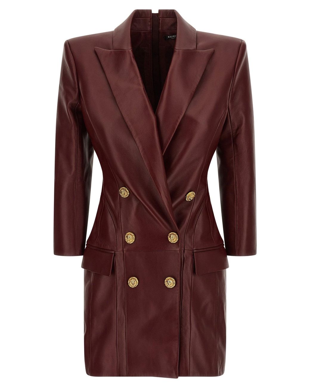 Balmain Red Blazer Dress