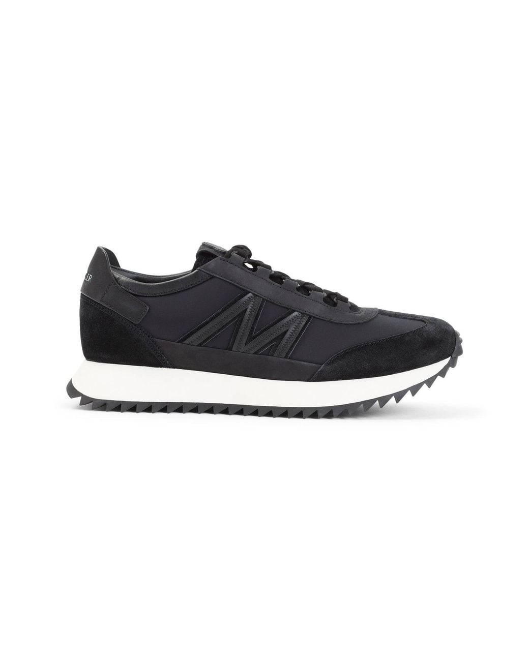 Moncler Black Pacey 2 Low-Top Sneakers for men