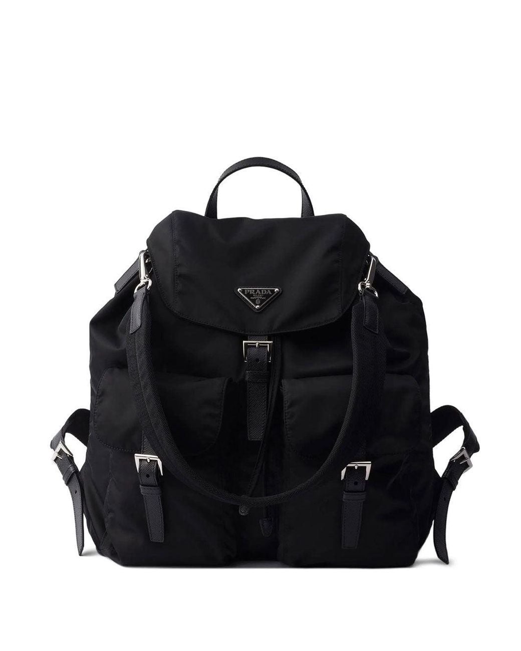 Prada Black Zaino for men