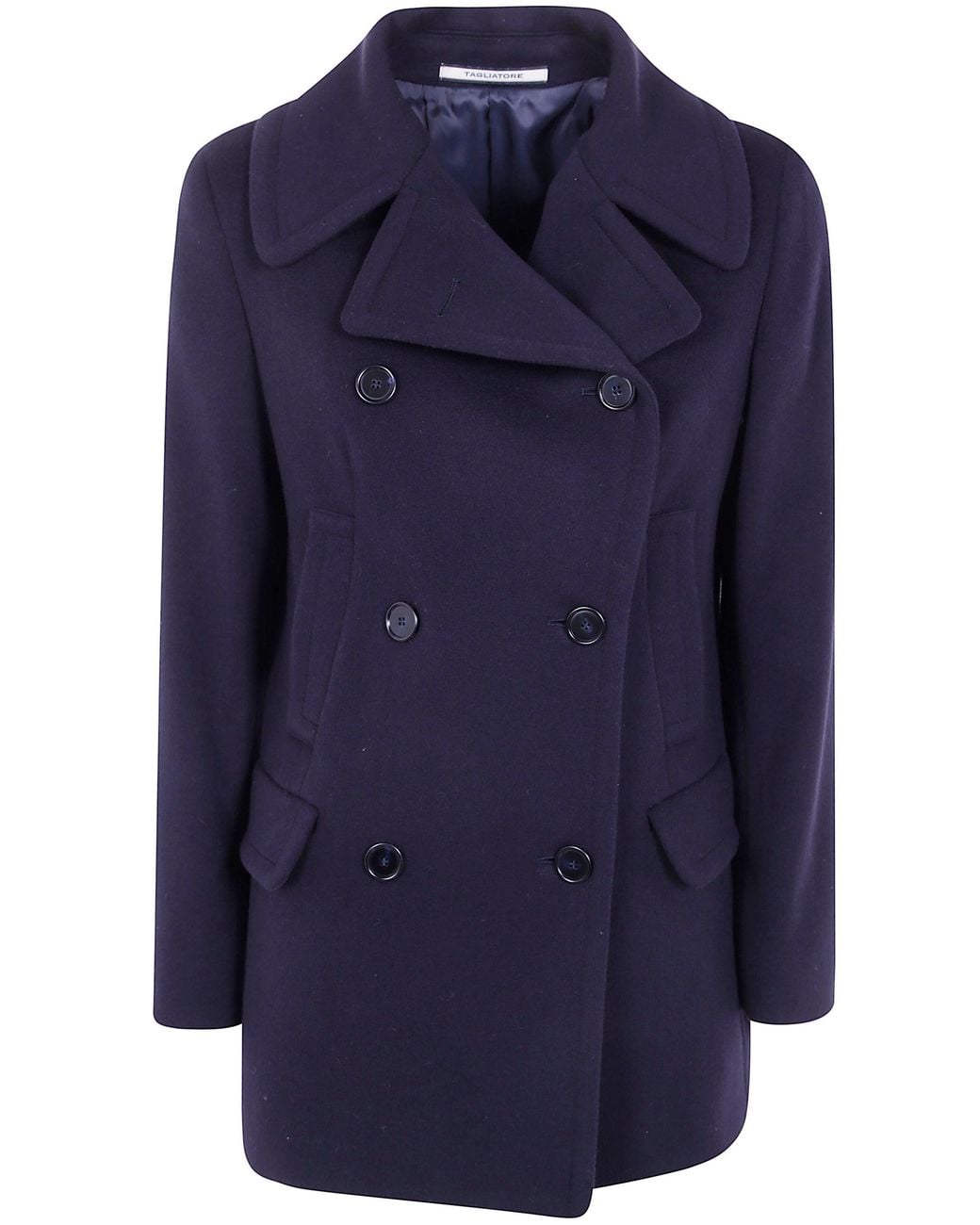 Tagliatore Blue "Blanche" Oversized Jacket