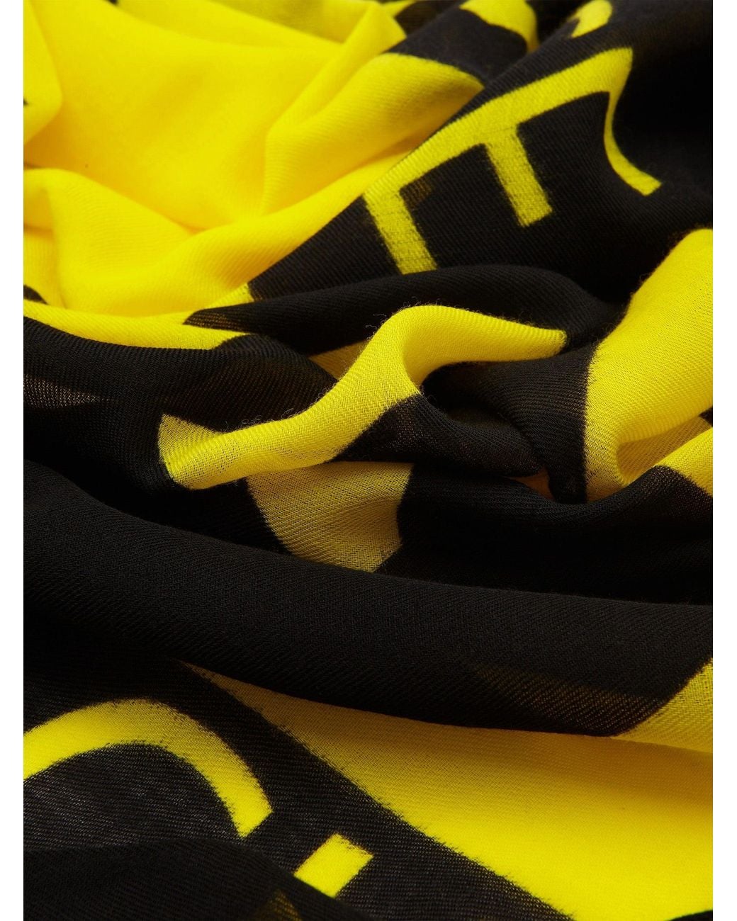 Ferragamo Black Logo Stole for men