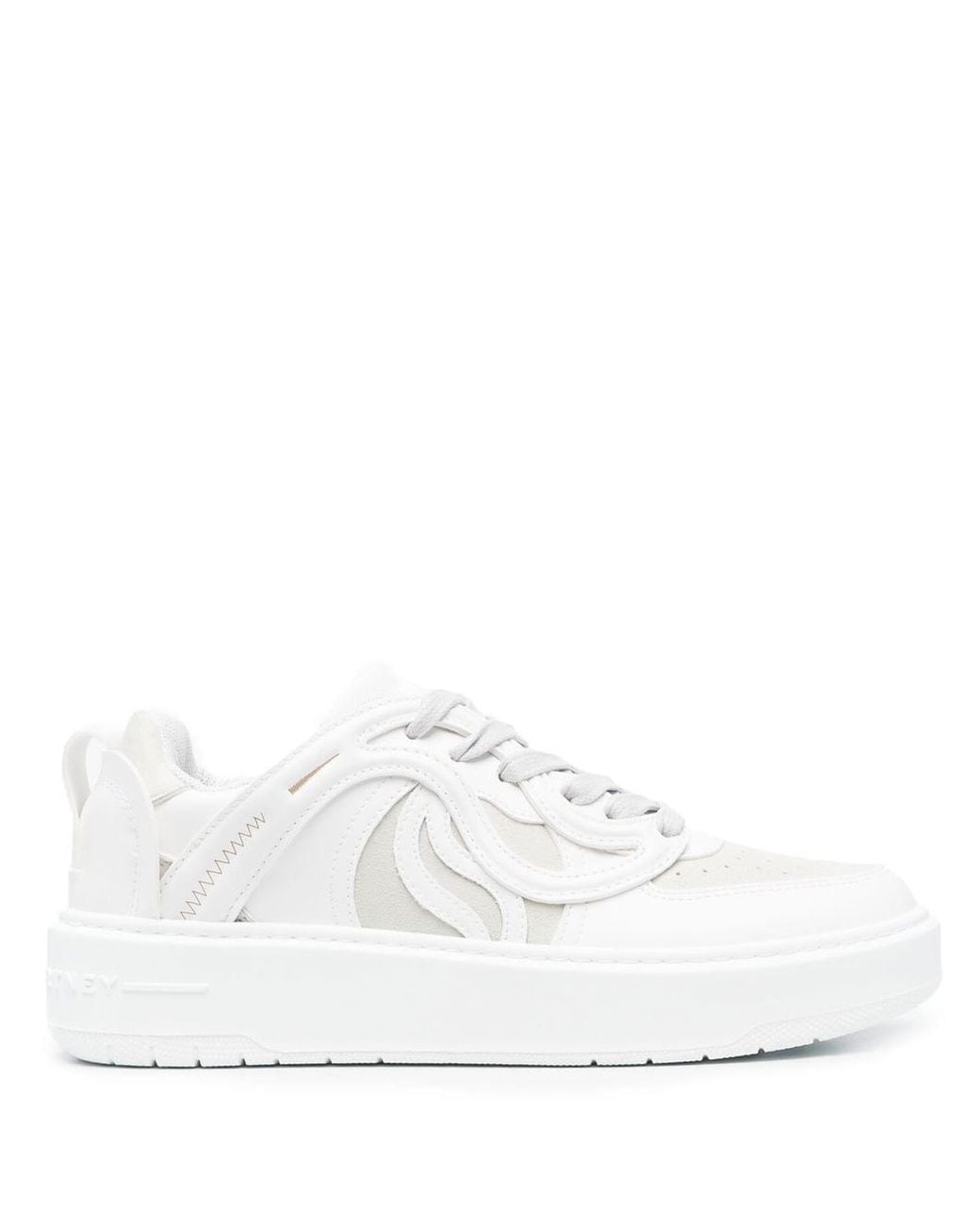 Stella McCartney White S-Wave 1 After Sporty Mat Shoes