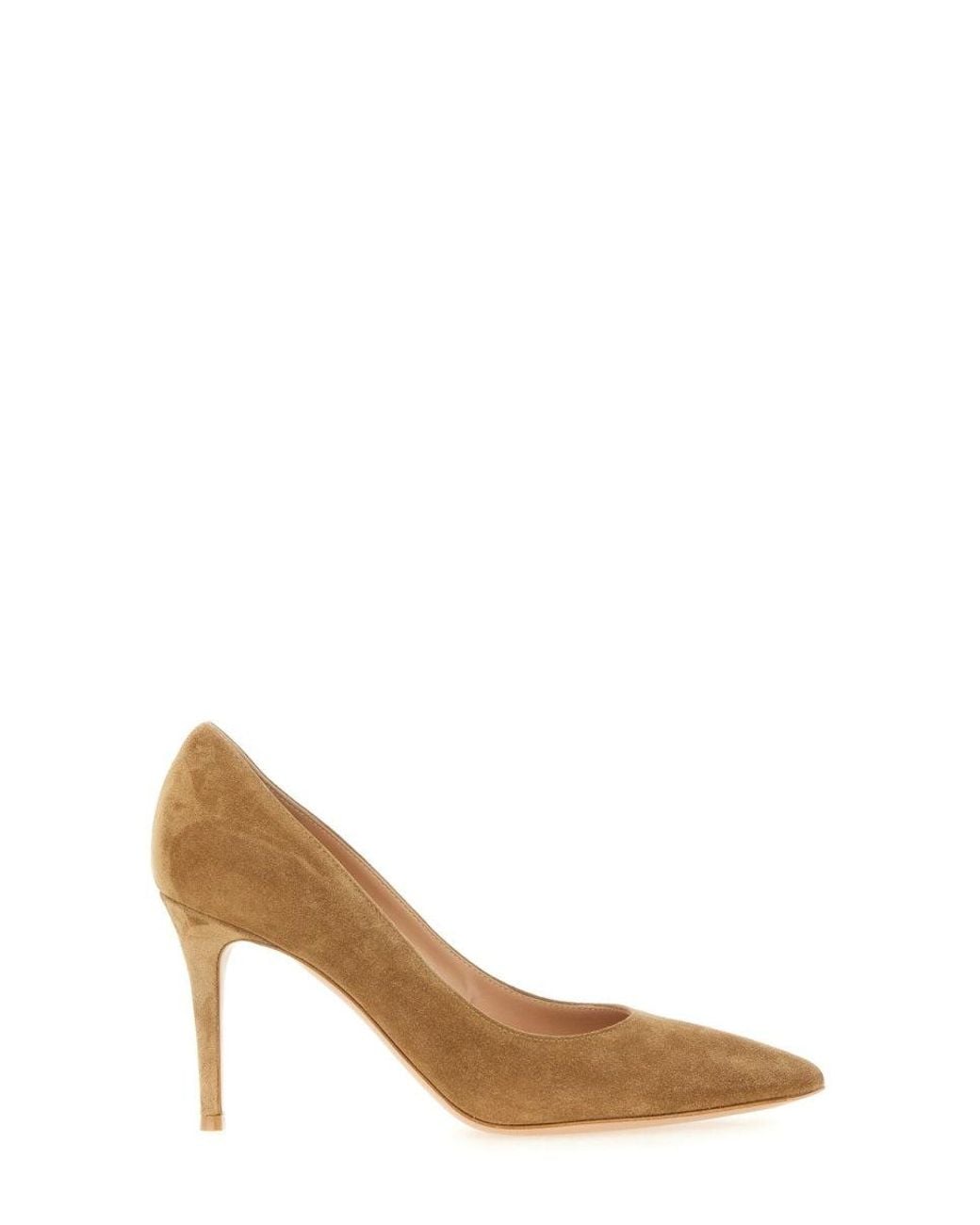 Gianvito Rossi Natural Glamorous High Heels For