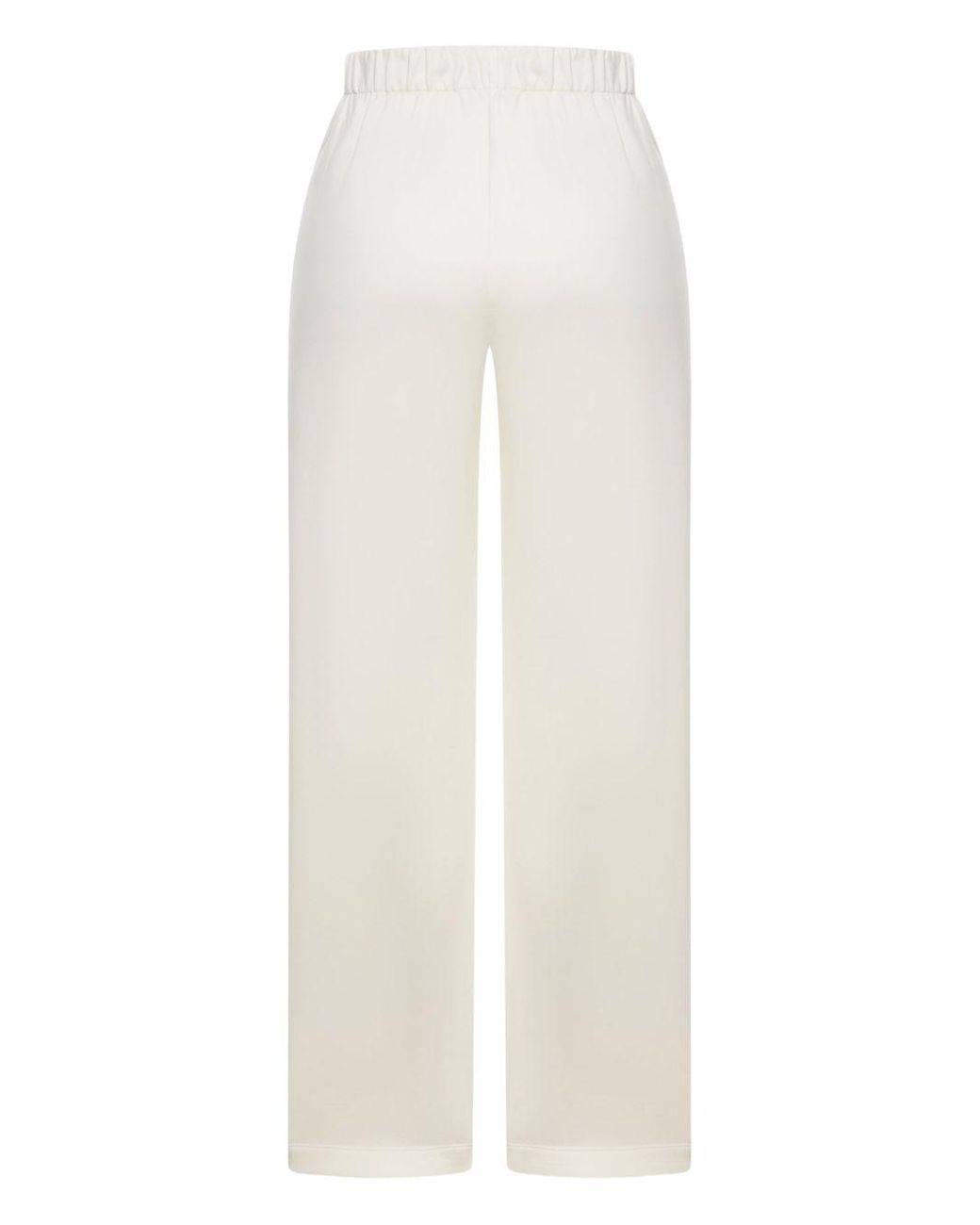 Max Mara White Trousers